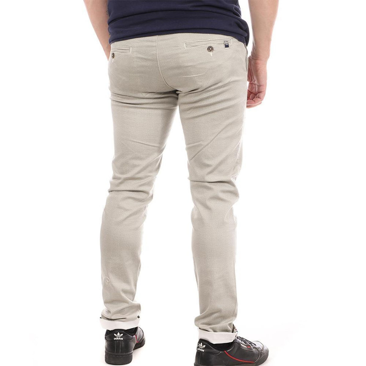 LA MAISON BLAGGIO Pantalon Chino Gris Clair Homme La Maison Blaggio Tyson