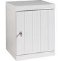 Voir la diapositive 4 : Paris Prix Pack - Lit Enfant, Sommier, Chevet & Armoire  Robin  90x200cm Blanc