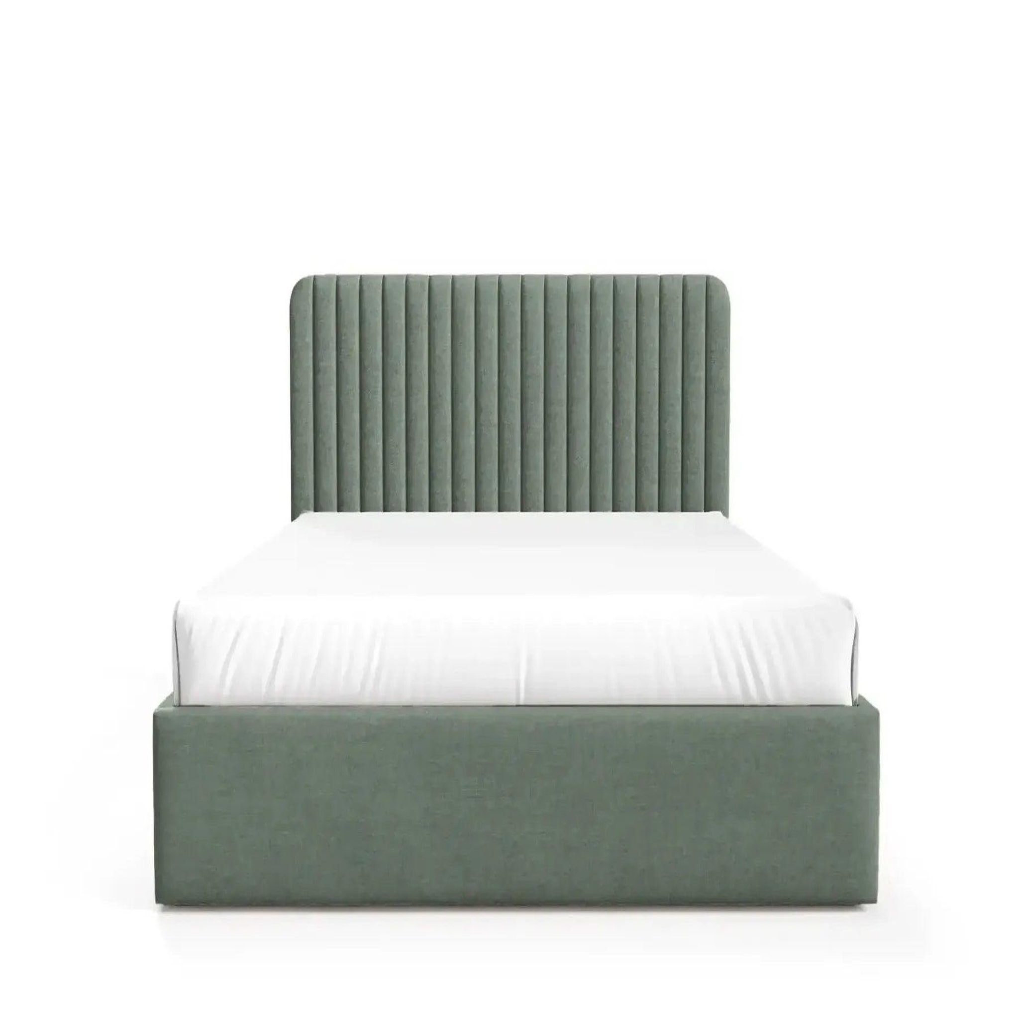 Voir la diapositive 1 : CASANOVA PARIS JEANNE - Lit coffre tissu velours