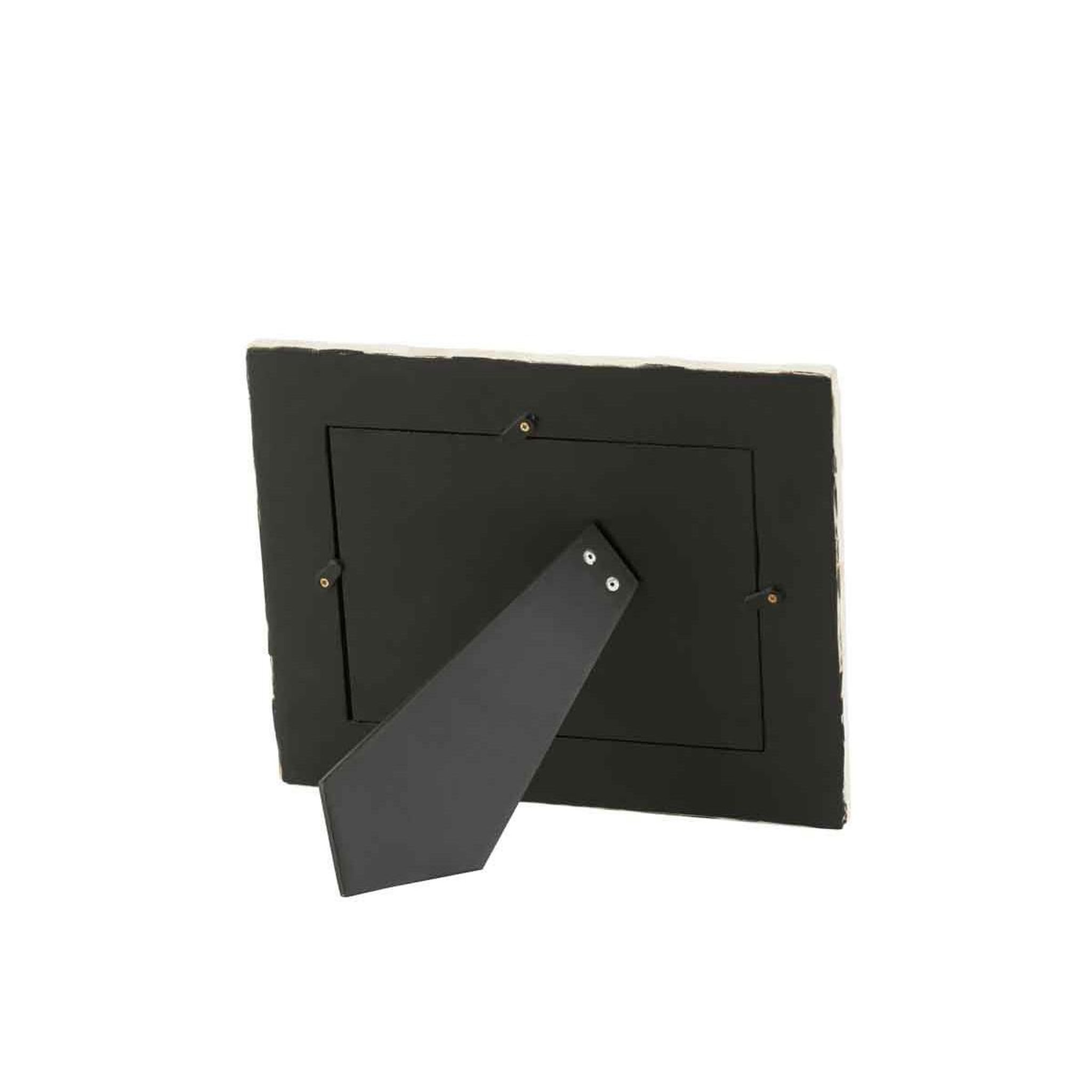 Voir la diapositive 2 : J-LINE Cadre Photo en Bois Déco  Nuye  12x17cm Vert