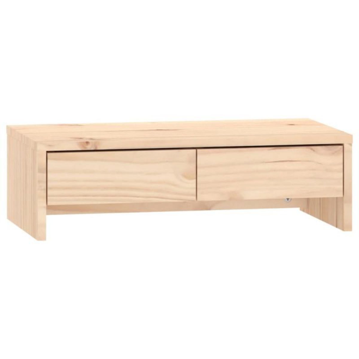 VIDAXL Support pour moniteur 50x27x15 cm Bois de pin solide