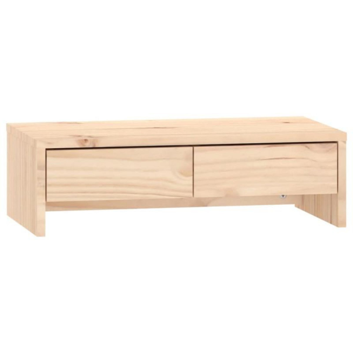 VIDAXL Support pour moniteur 50x27x15 cm Bois de pin solide