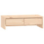 Voir la diapositive 2 : VIDAXL Support pour moniteur 50x27x15 cm Bois de pin solide