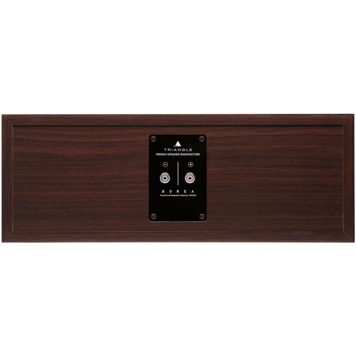 Triangle Enceinte centrale Borea BRC2 Noyer
