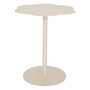 Voir la diapositive 1 : ATMOSPHERA Table d'Appoint Fleur  Fiora  50cm Ivoire
