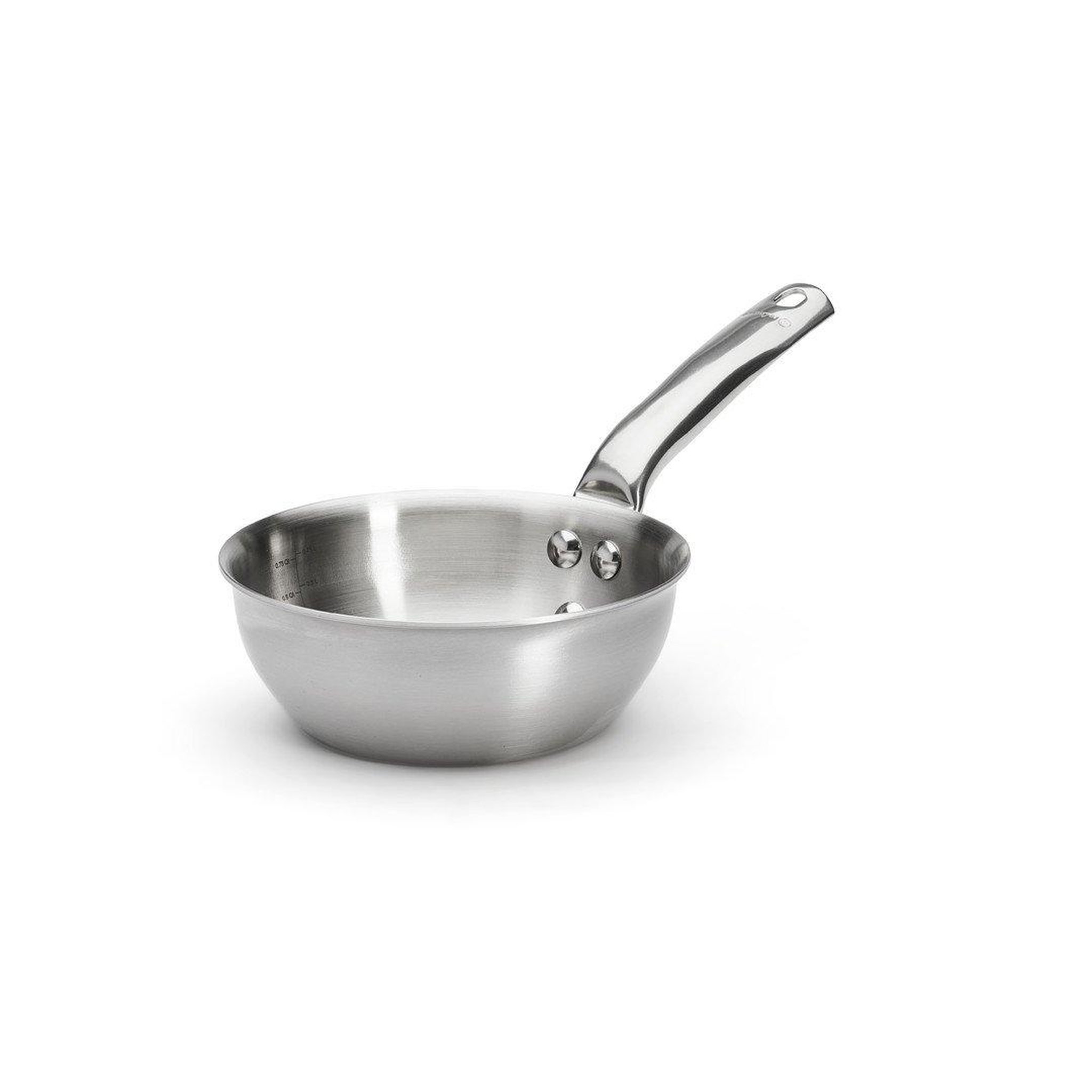 De buyer Sauteuse bombée 16cm inox sans couvercle - 3603.16