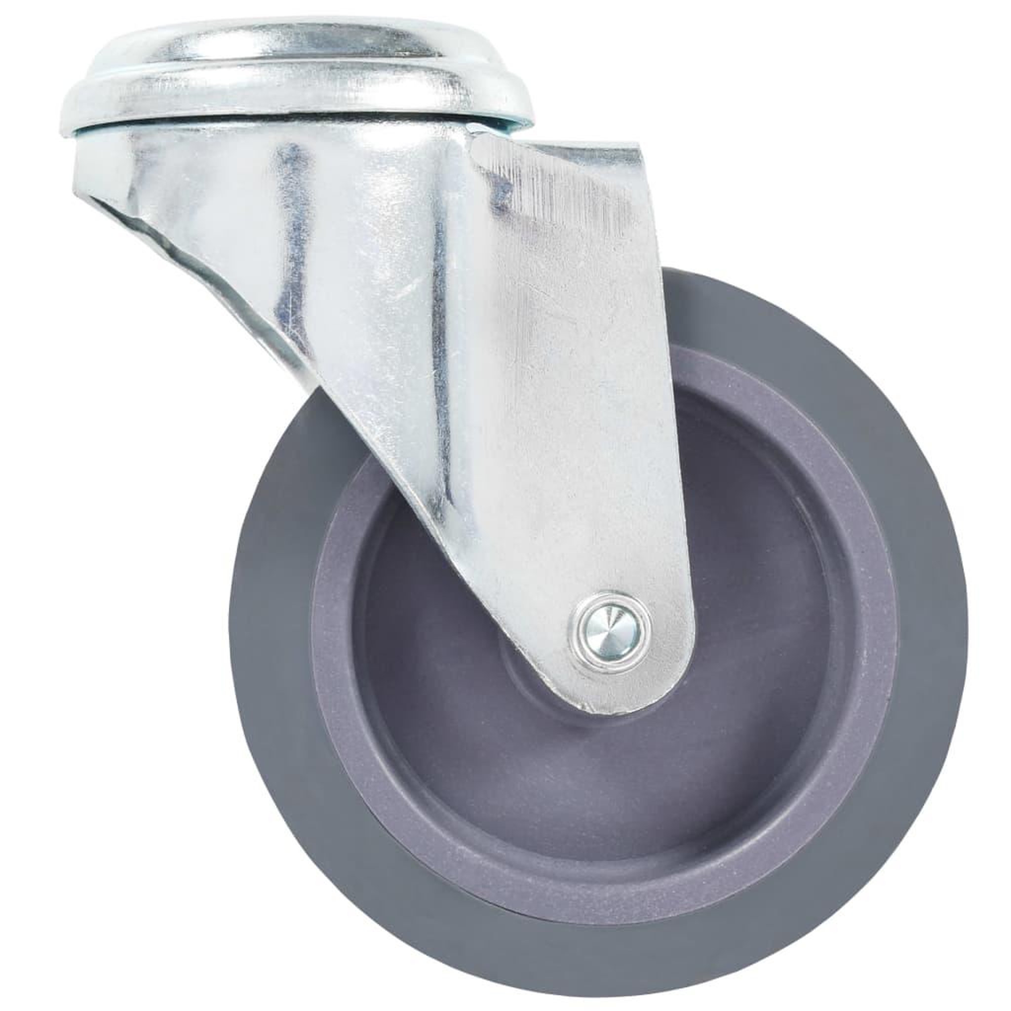 Voir la diapositive 4 : VIDAXL 24 pcs Roulettes pivotantes a trou de boulon 75 mm