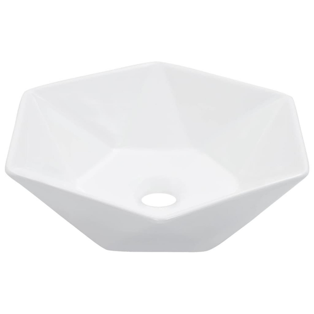 VIDAXL Lavabo 41x36,5x12 cm Ceramique Blanc