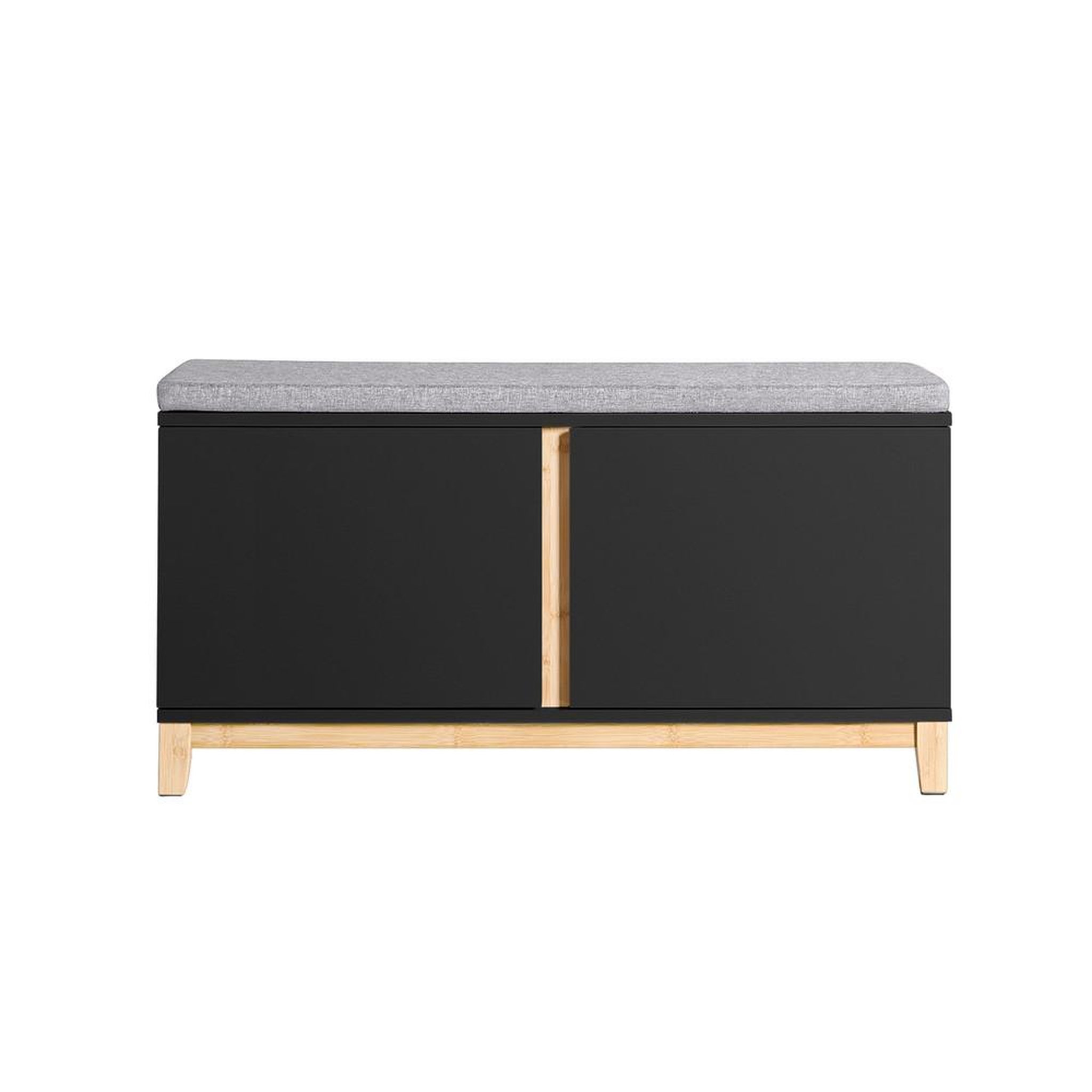 Voir la diapositive 1 : SOBUY SoBuy - Banc de rangement à chaussures avec deux portes - Nordique - FSR117