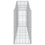 Voir la diapositive 5 : VIDAXL Paniers a gabions arques 10 pcs 200x30x60/80 cm Fer galvanise