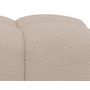 Voir la diapositive 5 : LISA DESIGN Adelaide - pouf en tissu texturé