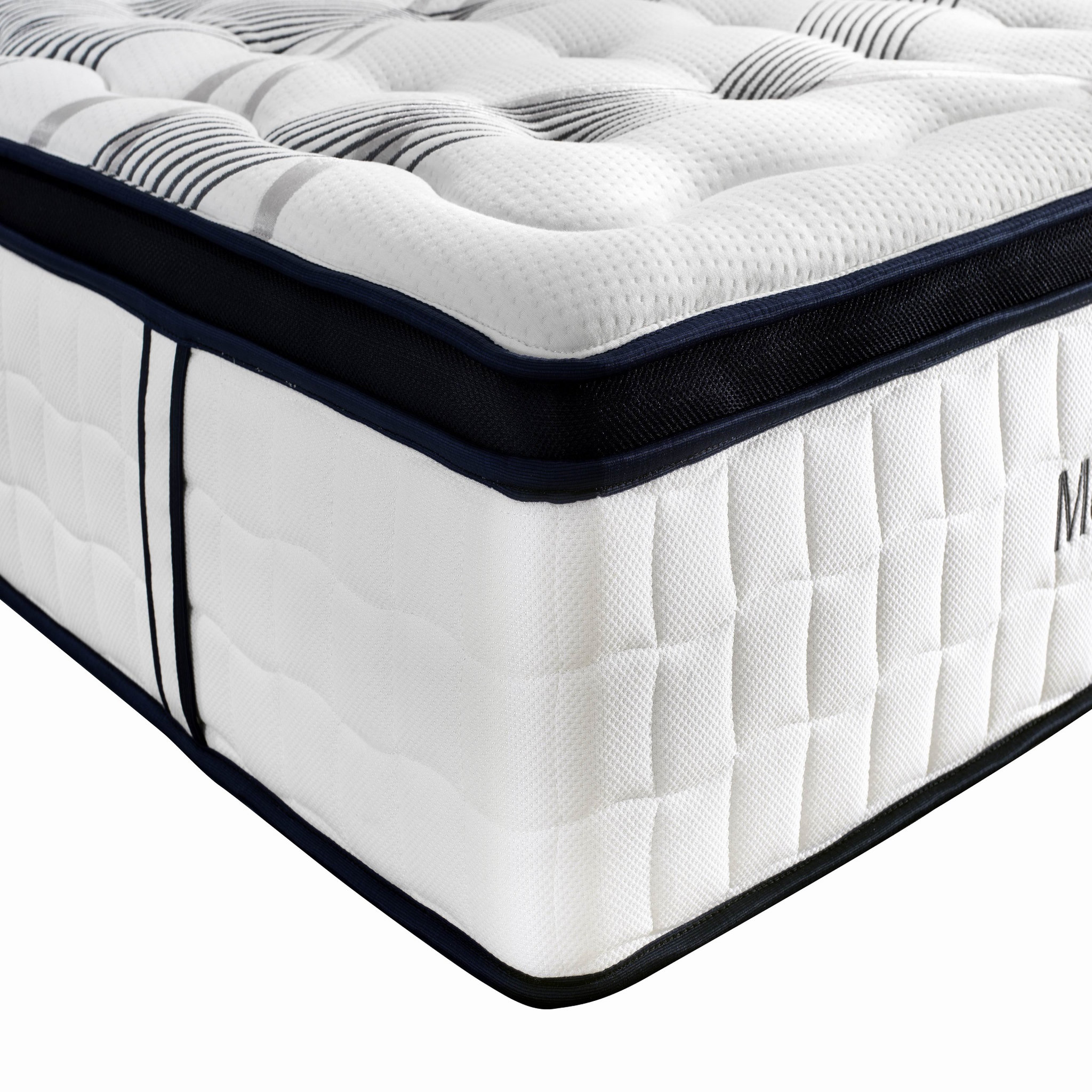 Voir la diapositive 2 : MemoryPur Matelas ressorts ensachés 160x200 cm DIAMANT