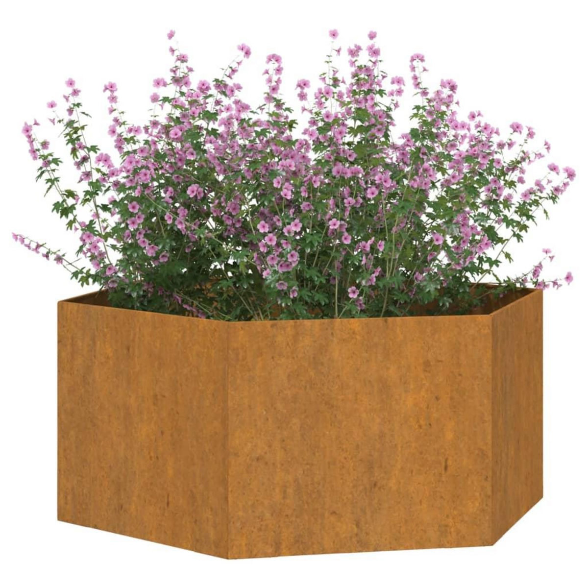 VIDAXL Jardiniere Rouille 90x90x45 cm Acier corten