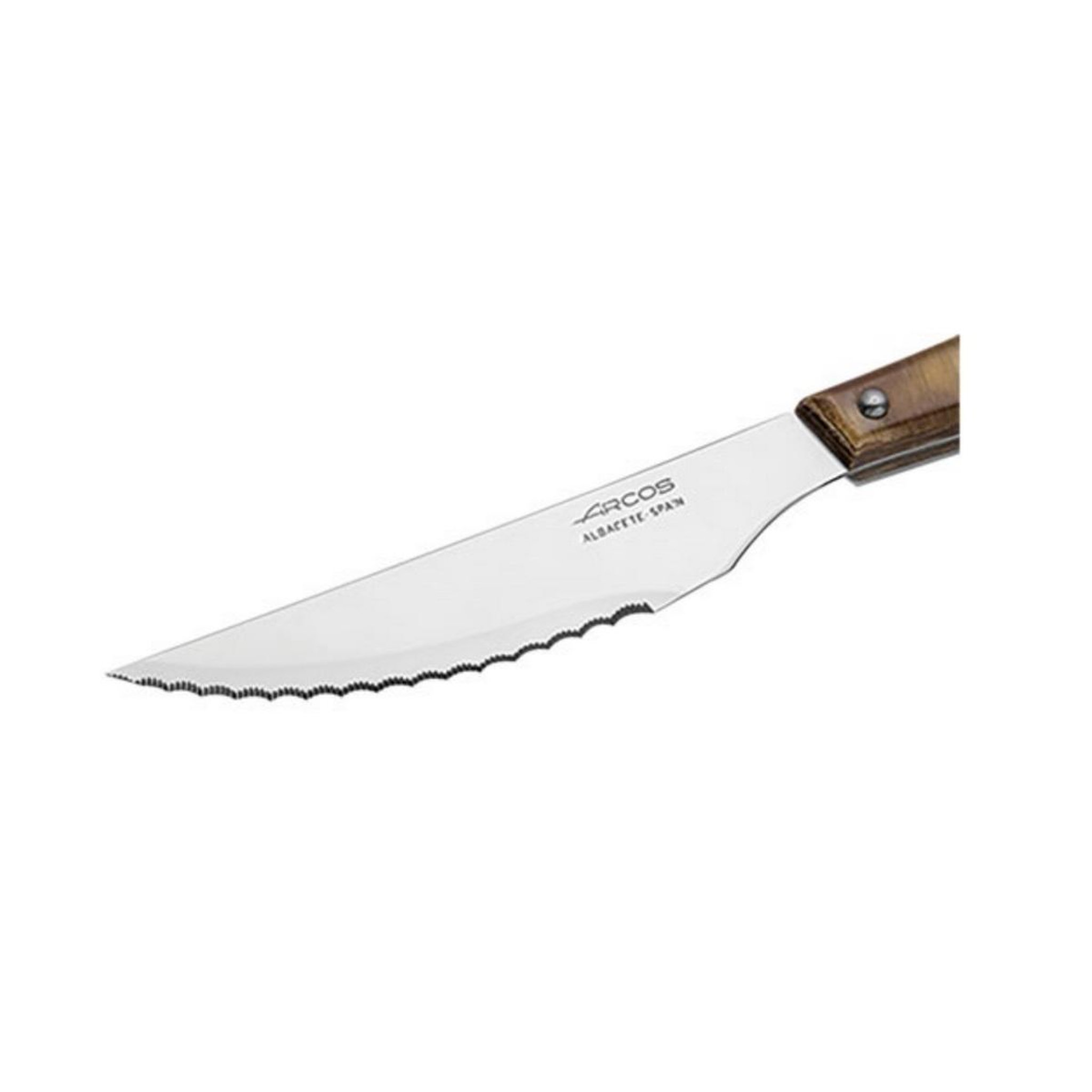Voir la diapositive 3 : Arcos Coffret 6 couteaux à steak 11cm acier inox - 372300