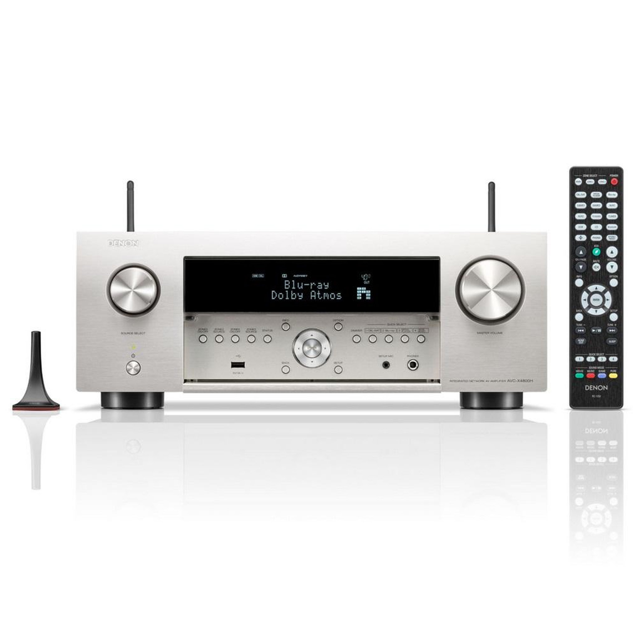 Denon Amplificateur audio-vidéo 9.4 9x200w silver - avcx4800hspe2