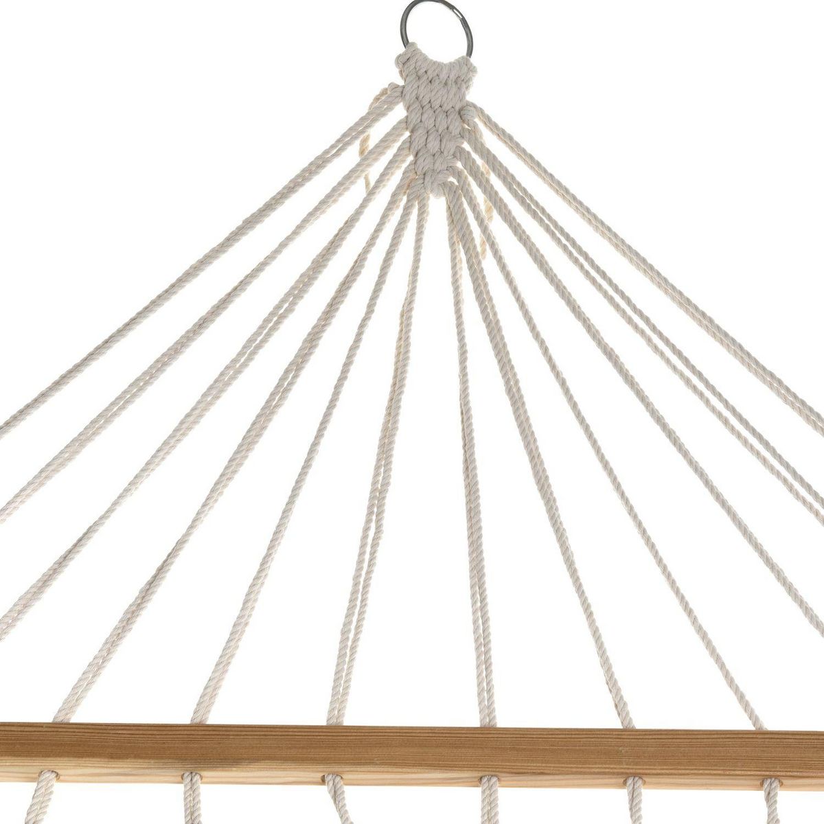 HESPERIDE Hamac design ethnique Syssia - L. 200 x l. 100 cm - Noir