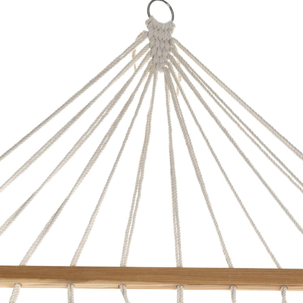 HESPERIDE Hamac design ethnique Syssia - L. 200 x l. 100 cm - Noir