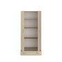 Voir la diapositive 5 : Armoire 2 portes 1 tiroir L78cm HOUSTON