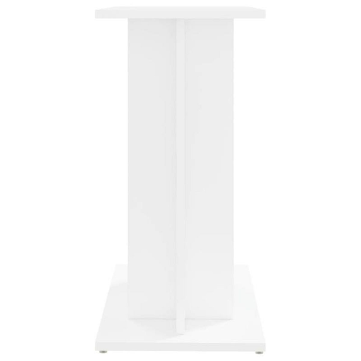VIDAXL Support pour aquarium blanc 60x30x60 cm bois d ingénierie