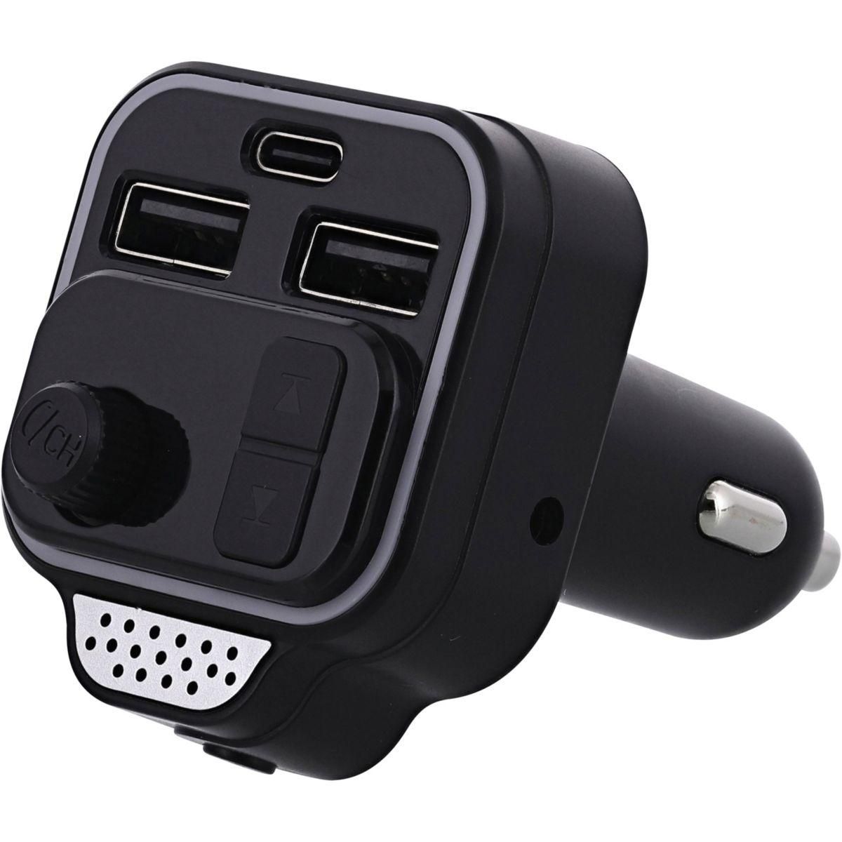 TNB Transmetteur FM Voiture bluetooth + kit main libre