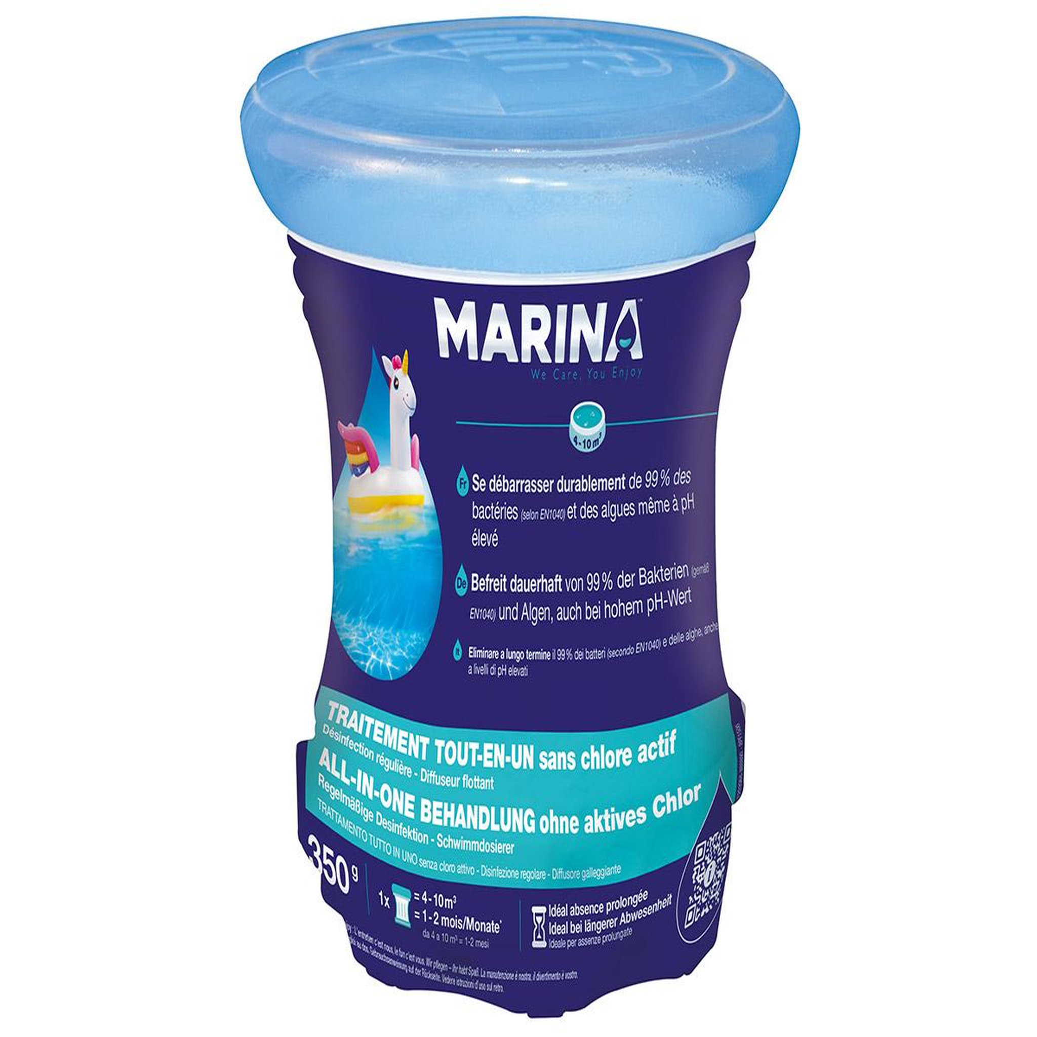 MARINA Traitement tout-en-un sans chlore en diffuseur flottant pour 4 à 10 m³ - Marina
