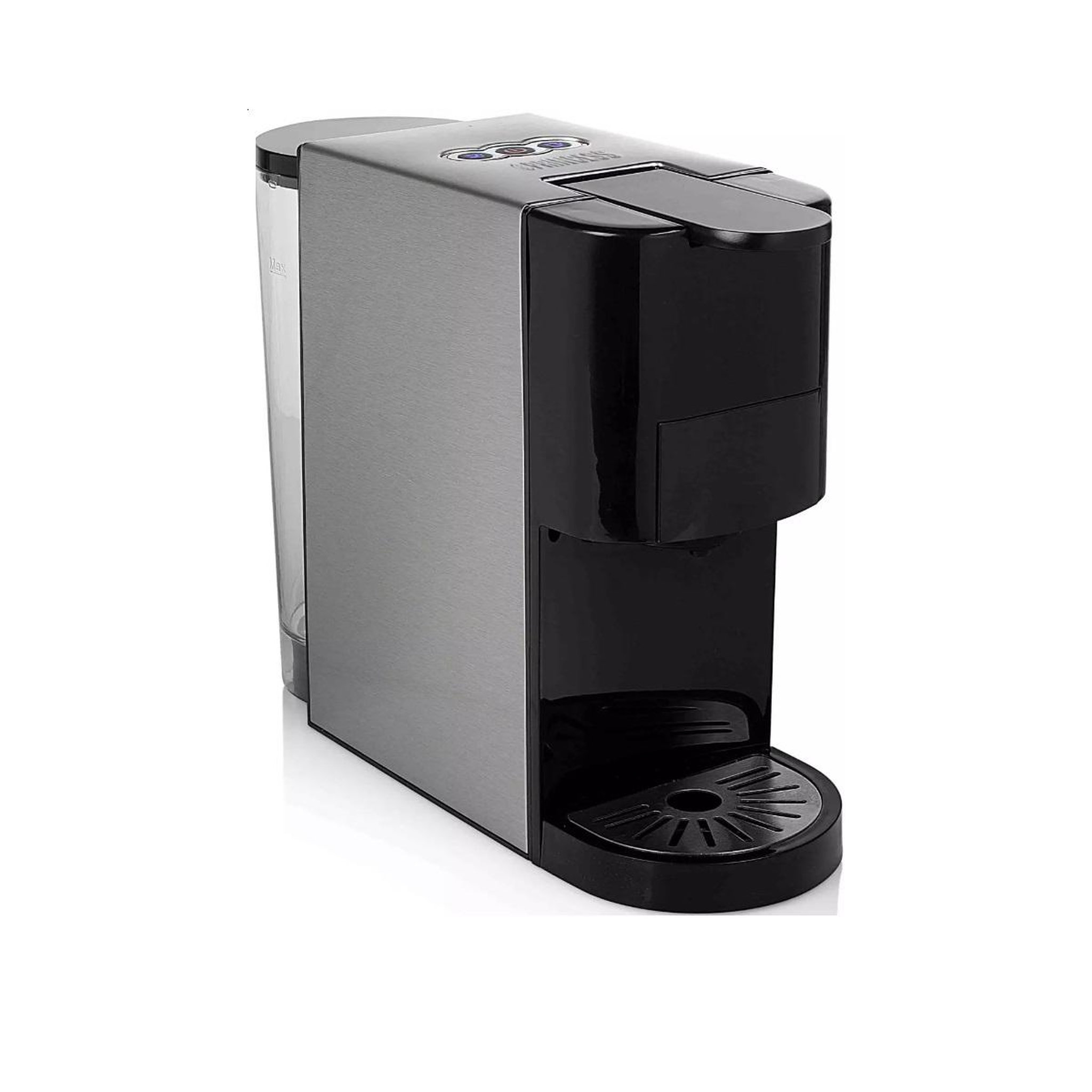 PRINCESS Cafetière à dosettes 19bar 1450w inox - 01.249450.01.001