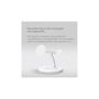 Voir la diapositive 3 : Belkin Chargeur induction Qi2 Blanc 3 en 1
