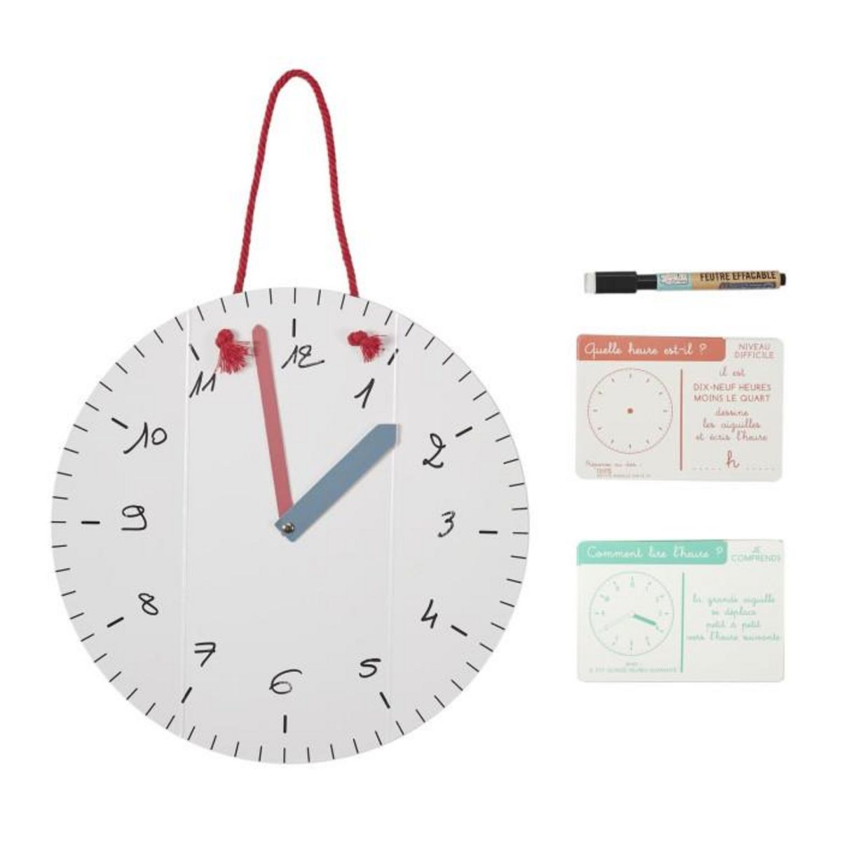 Paris Prix Jeu Éducatif  Je Comprends l'Heure  11cm Multicolore