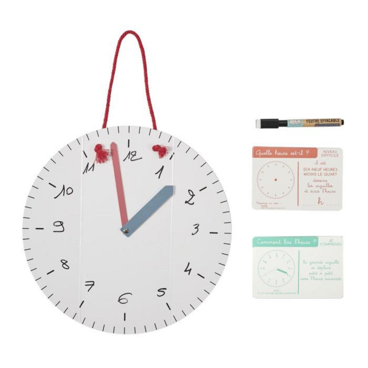 Paris Prix Jeu Éducatif  Je Comprends l'Heure  11cm Multicolore