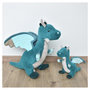 Voir la diapositive 2 : Histoire D'Ours Peluche dragon Gregoire - 40cm