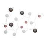 Paris Prix Guirlande Lumineuse Led  Boule  360cm Rose