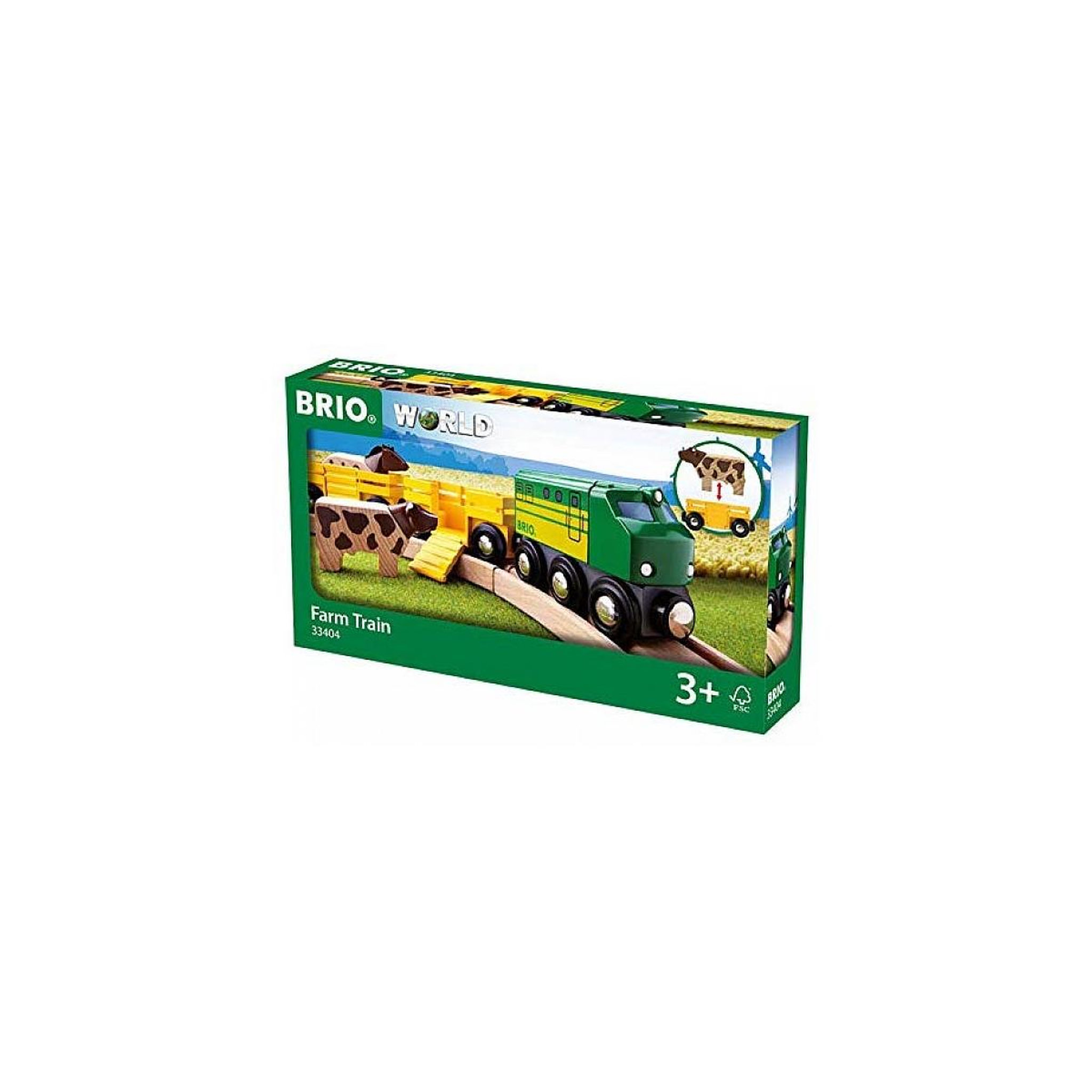 Voir la diapositive 2 : Brio 33404 Train des Animaux de la Ferme