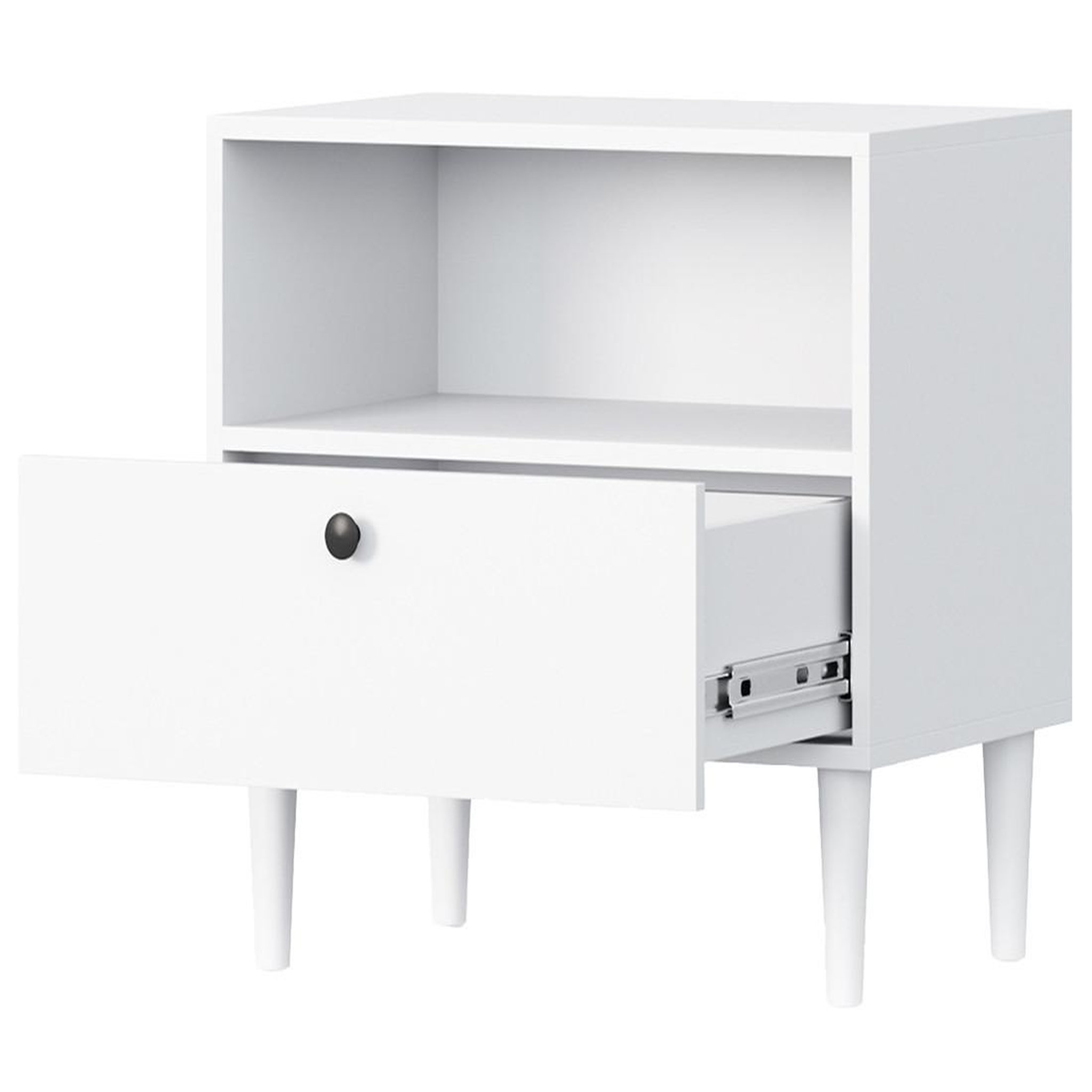 Voir la diapositive 3 : BEST MOBILIER Cleo - lit coffre avec led - 160x200 cm - sommier inclus - en velours