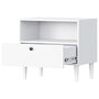 Voir la diapositive 3 : BEST MOBILIER Cleo - lit coffre avec led - 160x200 cm - sommier inclus - en velours