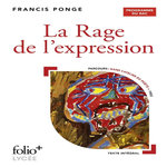 LA RAGE DE L'EXPRESSION, Ponge Francis