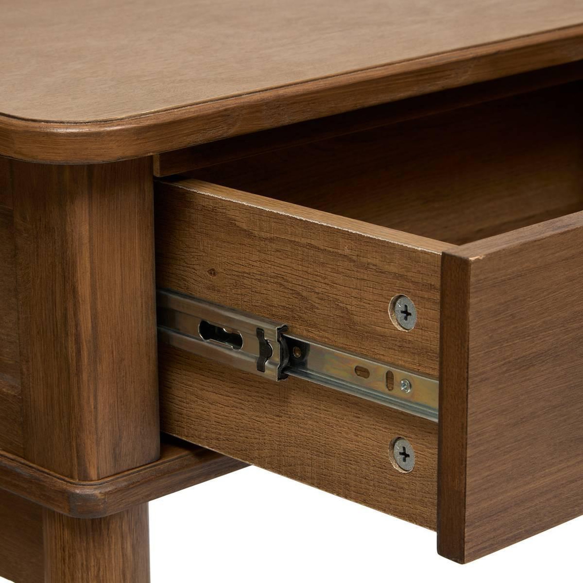 Voir la diapositive 5 : ATMOSPHERA Console 2 Tiroirs  Mona  100cm Marron