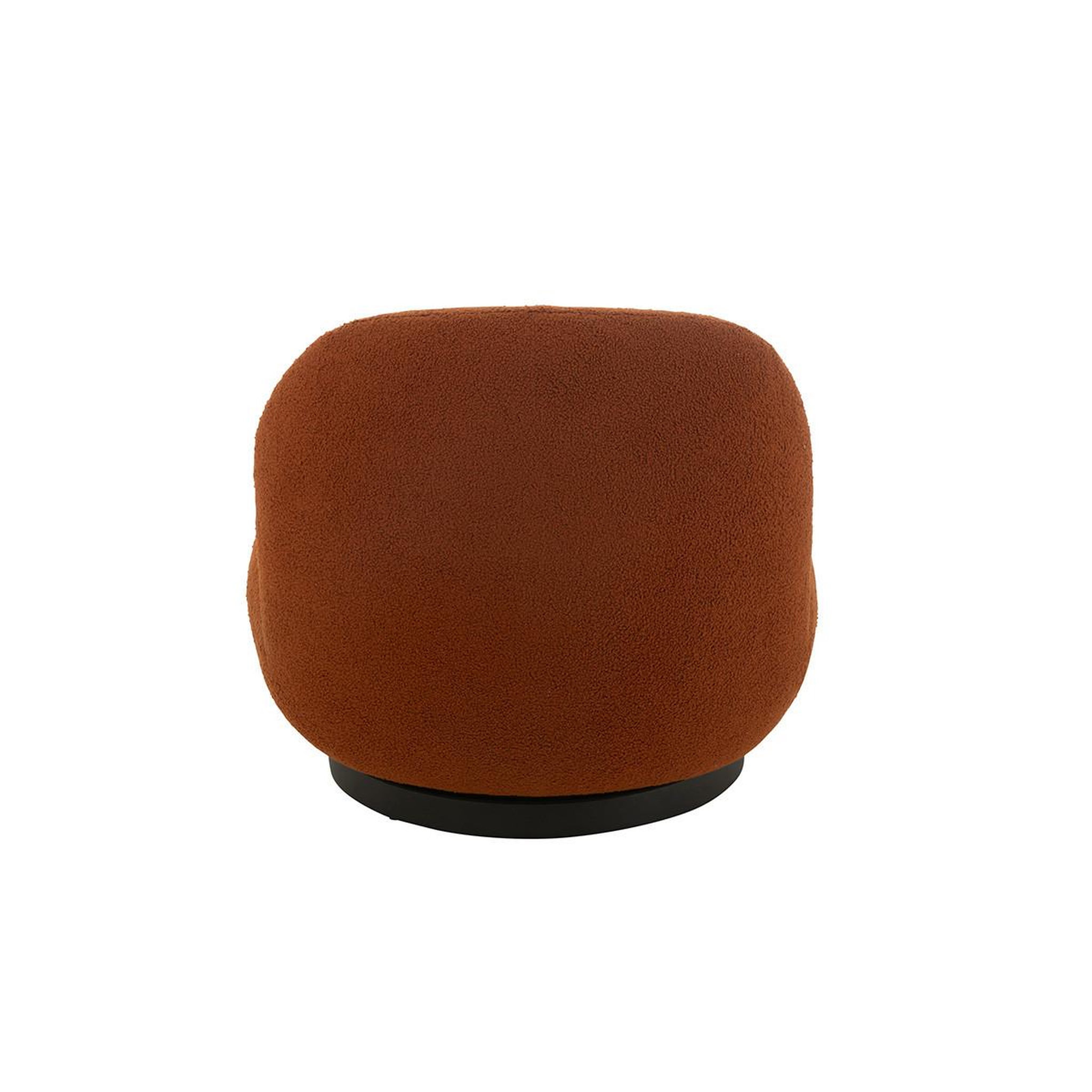 Voir la diapositive 4 : J-LINE Fauteuil Lounge  Neige  95cm Orange