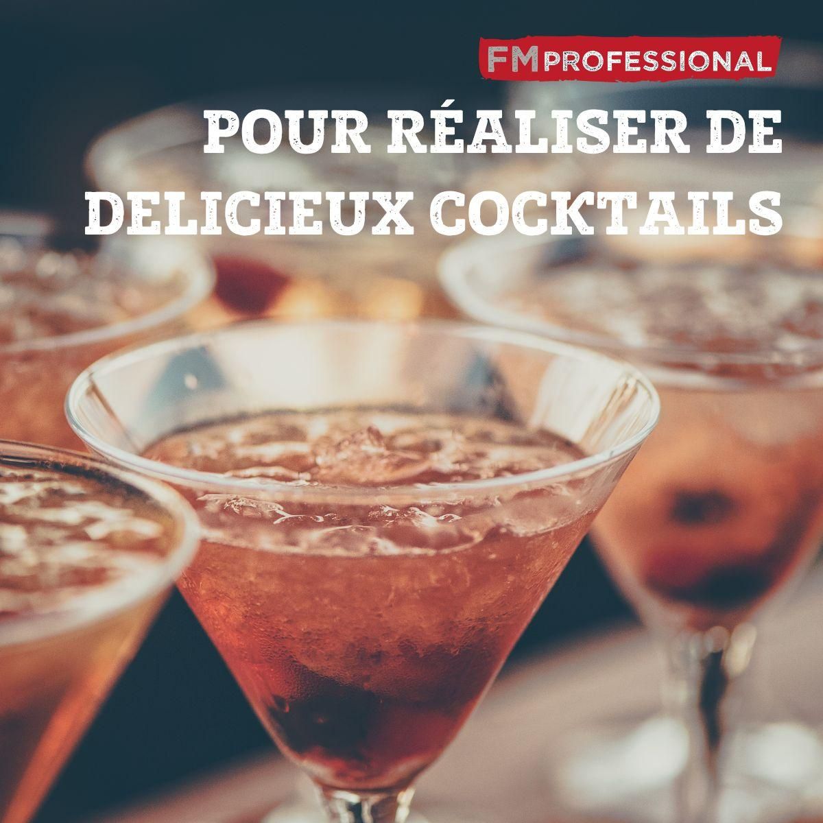 FM PROFESSIONAL Doseur alcool pour cocktail 5 cl et 3 cl en inox FM Professional Boissons