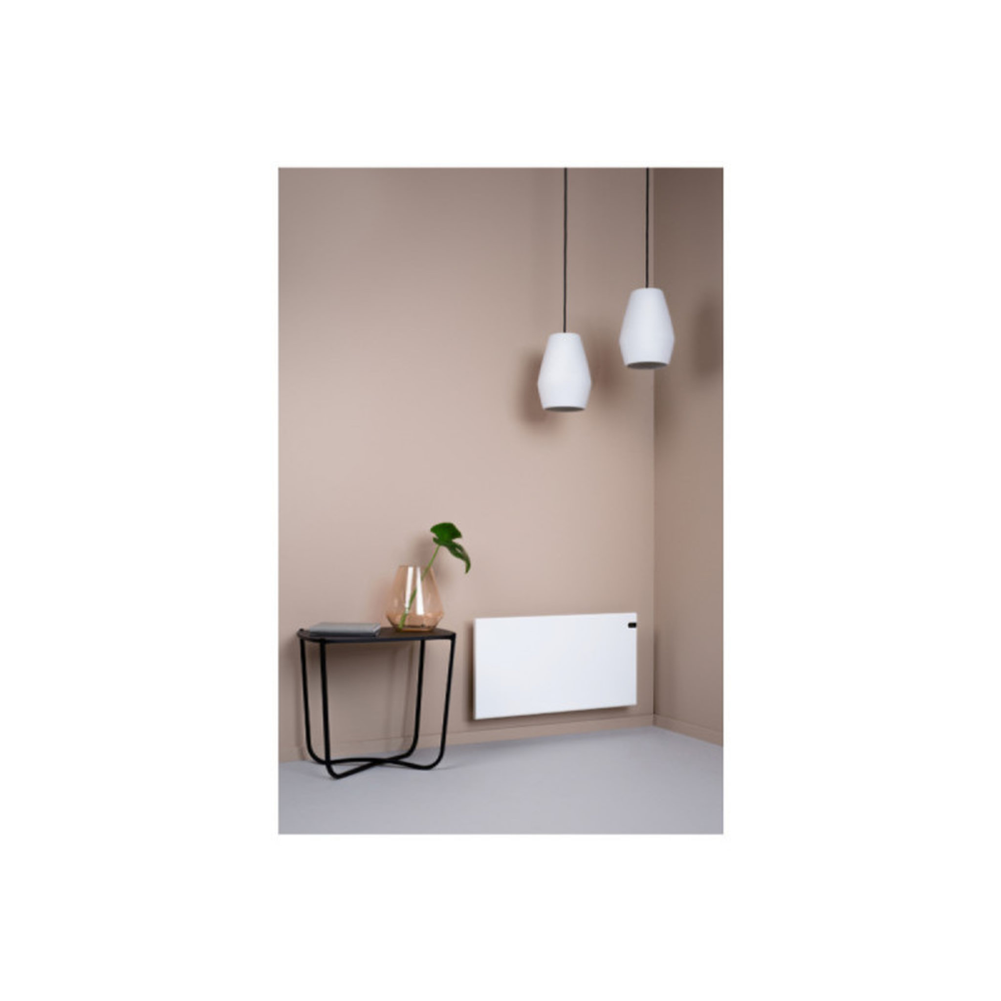 Voir la diapositive 3 :  Radiateur électrique ADAX - Blanc - 1400 W - 1042x370x90mm - Neo Basic NP14 KDT