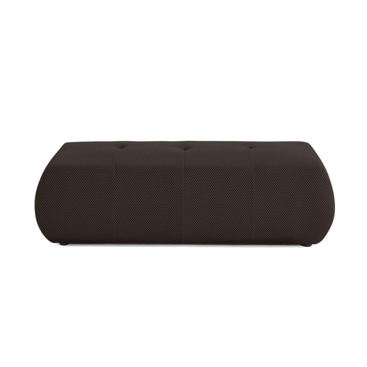 LISA DESIGN Onyx - pouf d'appoint - en tissu mailles 3d