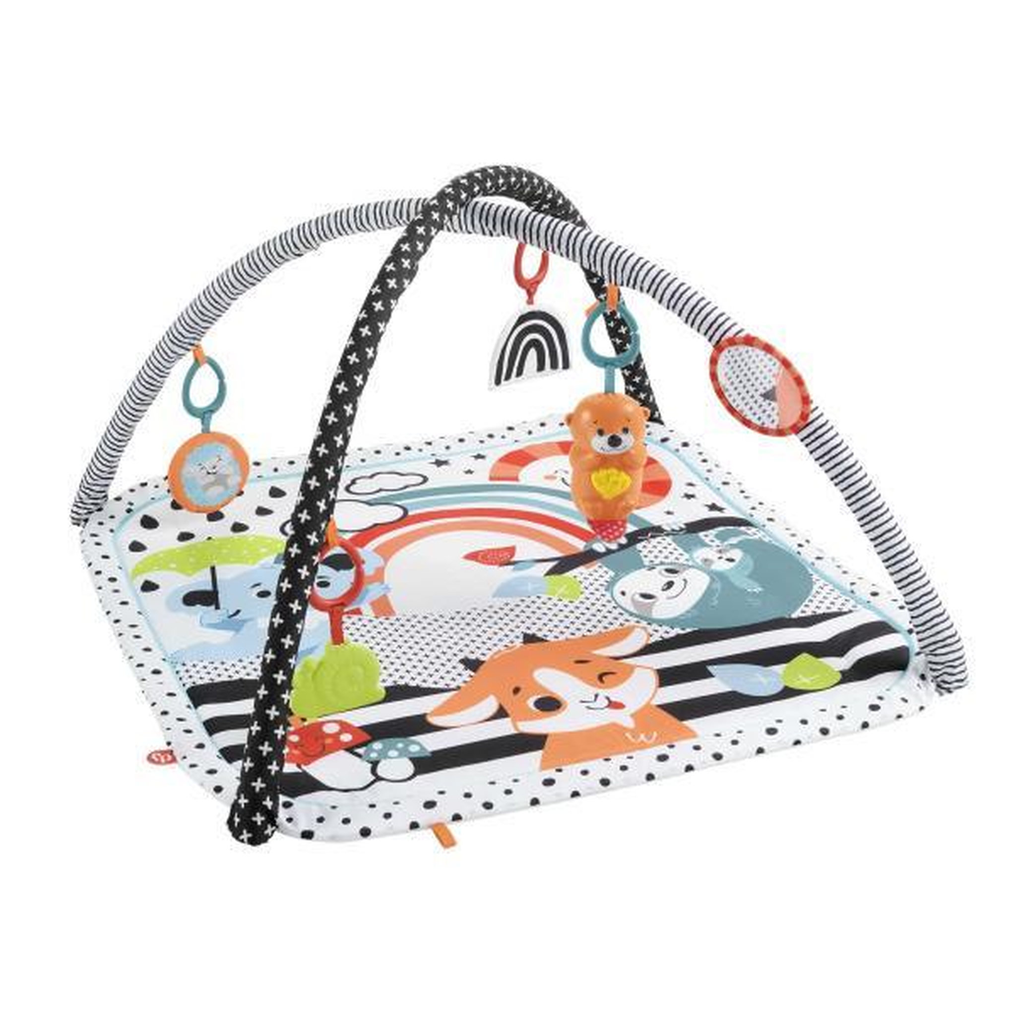 Voir la diapositive 6 : FISHER PRICE Fisher-Price - Mon Tapis d'activités 3 en 1 sensoriel - Tapis Bébé - Des la naissance HBP41