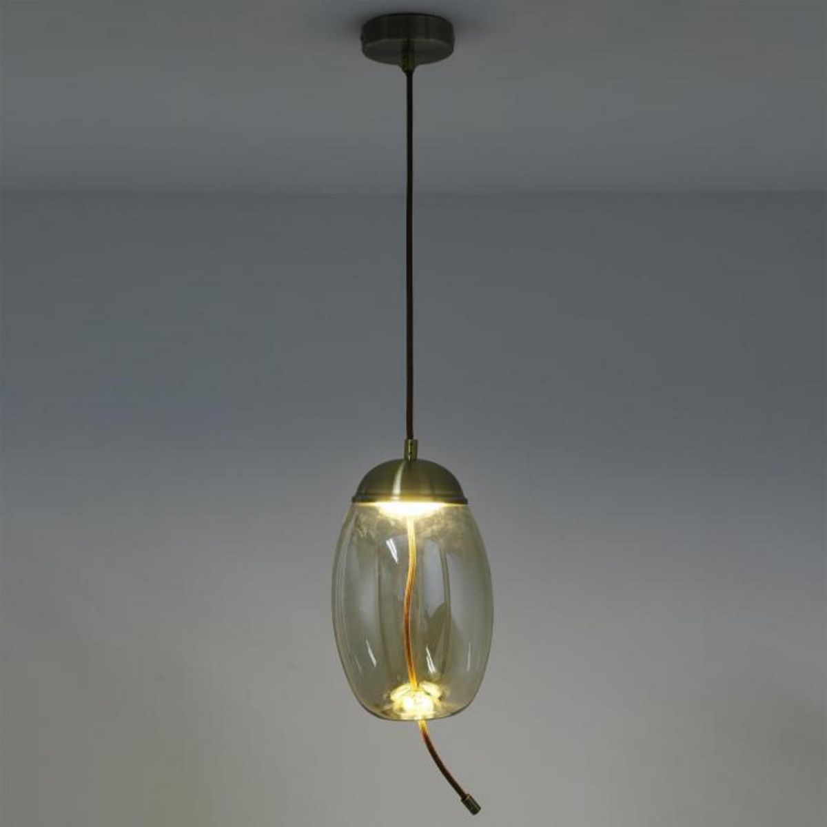 Paris Prix Suspension en Verre Led  Dalio  29cm Transparent