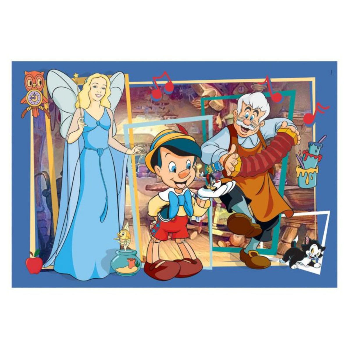 CLEMENTONI Clementoni Puzzle Disney - Pinocchio, 104st. 25749