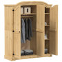 Voir la diapositive 3 : VIDAXL Garde-robe  151,5x52x186 cm bois de pin massif