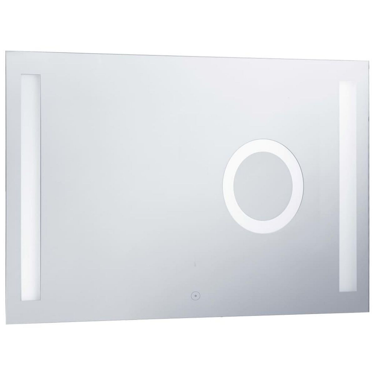 VIDAXL Miroir mural a LED de salle de bain et capteur tactile 100x60cm