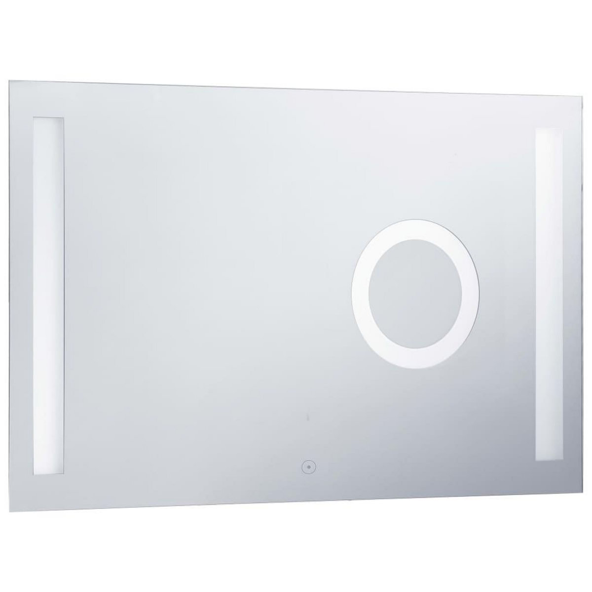 VIDAXL Miroir mural a LED de salle de bain et capteur tactile 100x60cm