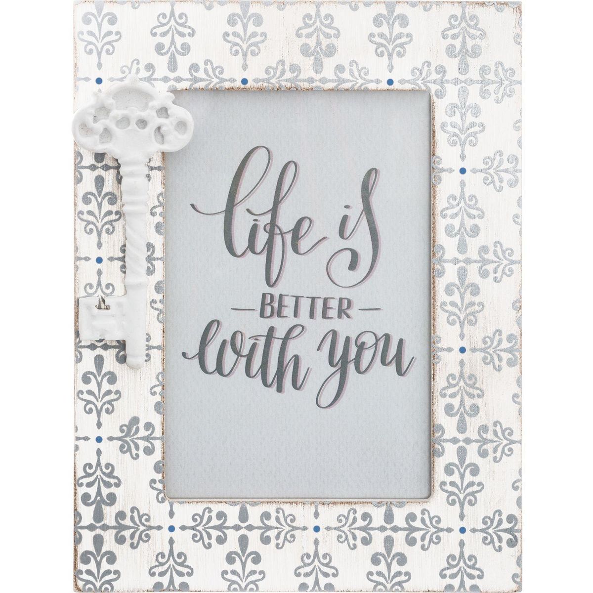 ATMOSPHERA Cadre photo Love - Blanc