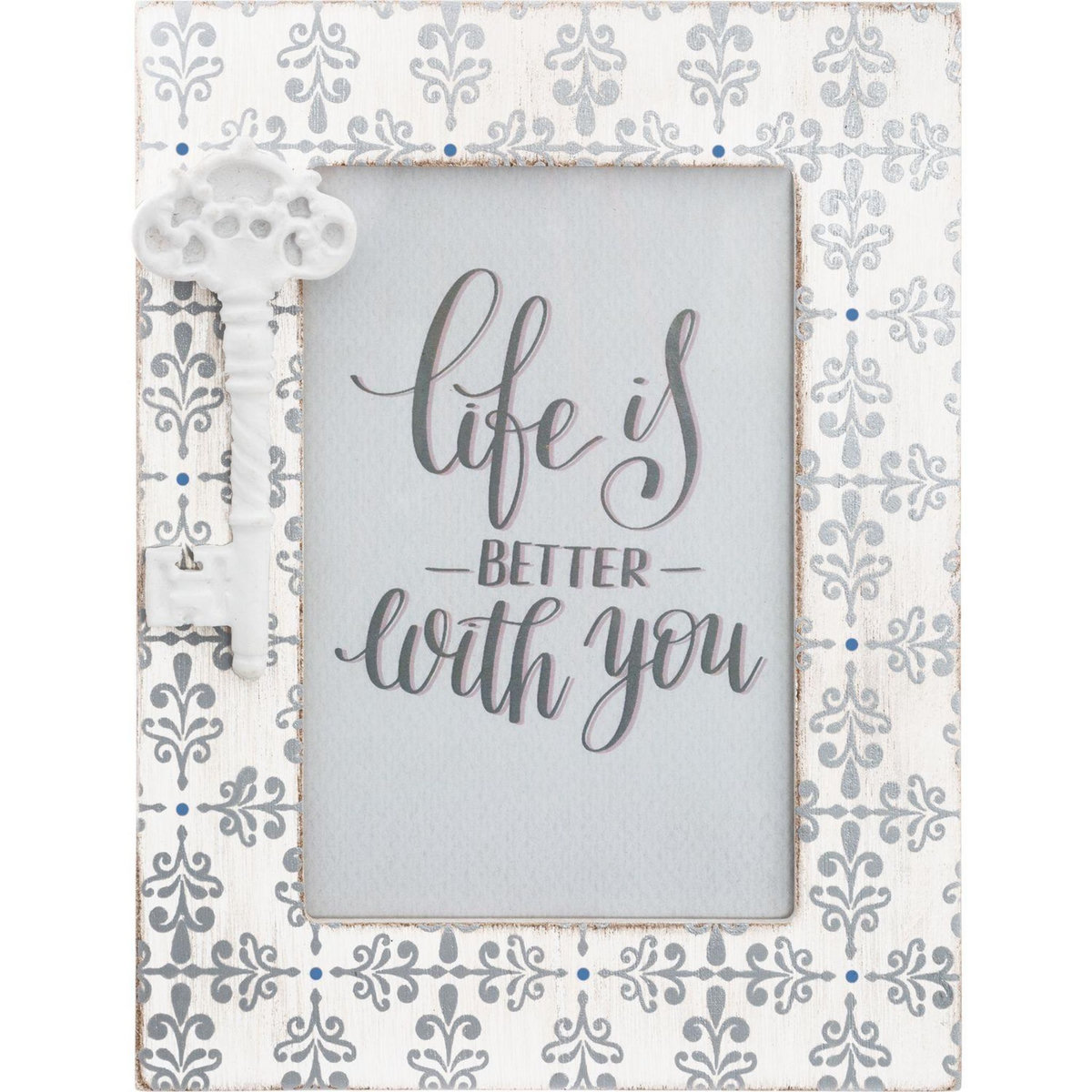 ATMOSPHERA Cadre photo Love - Blanc