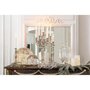 Voir la diapositive 2 : Paris Prix Chandelier Design  Classic  34cm Argent