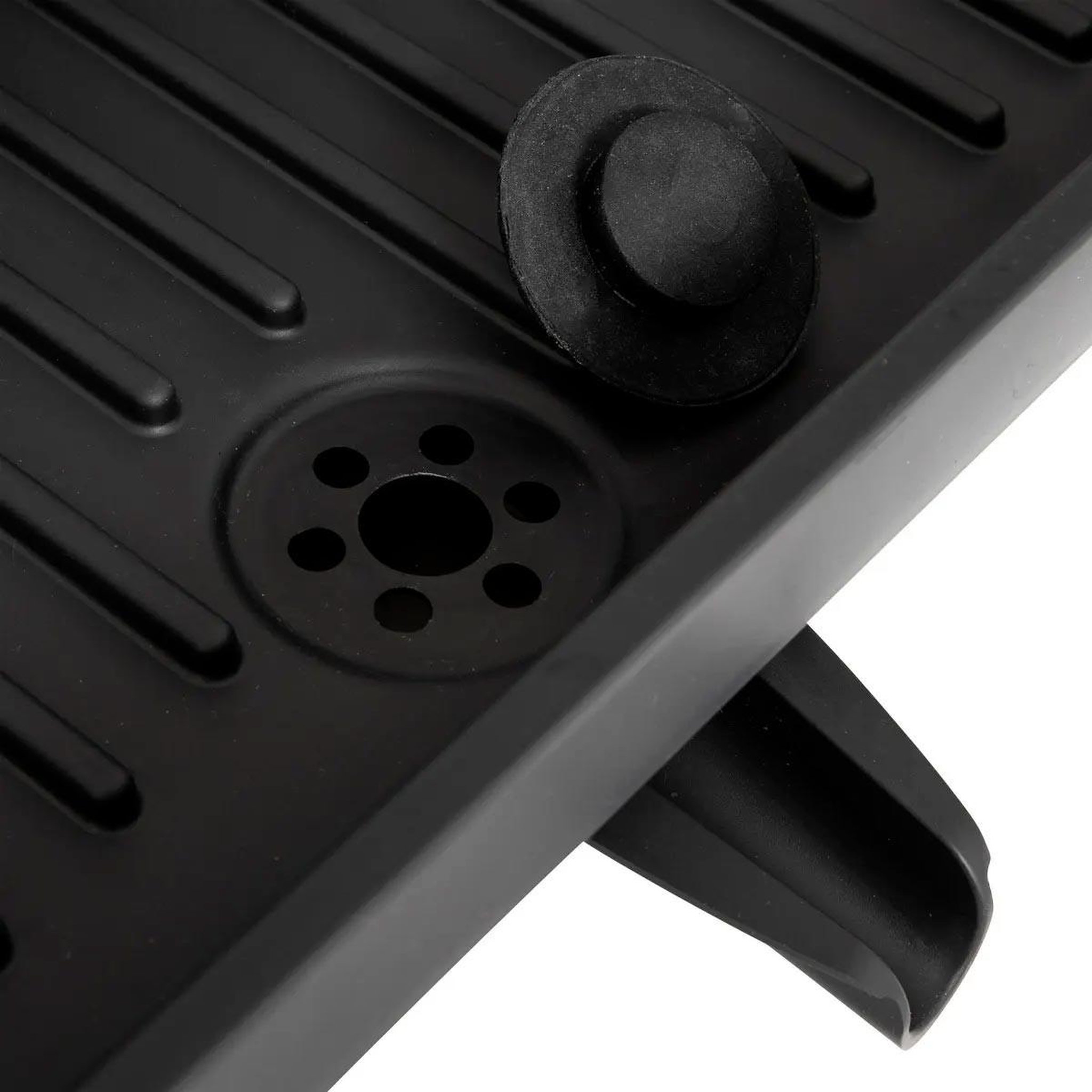 Voir la diapositive 6 : FIVE Égouttoir à vaisselle extensible  black edition  55cm noir